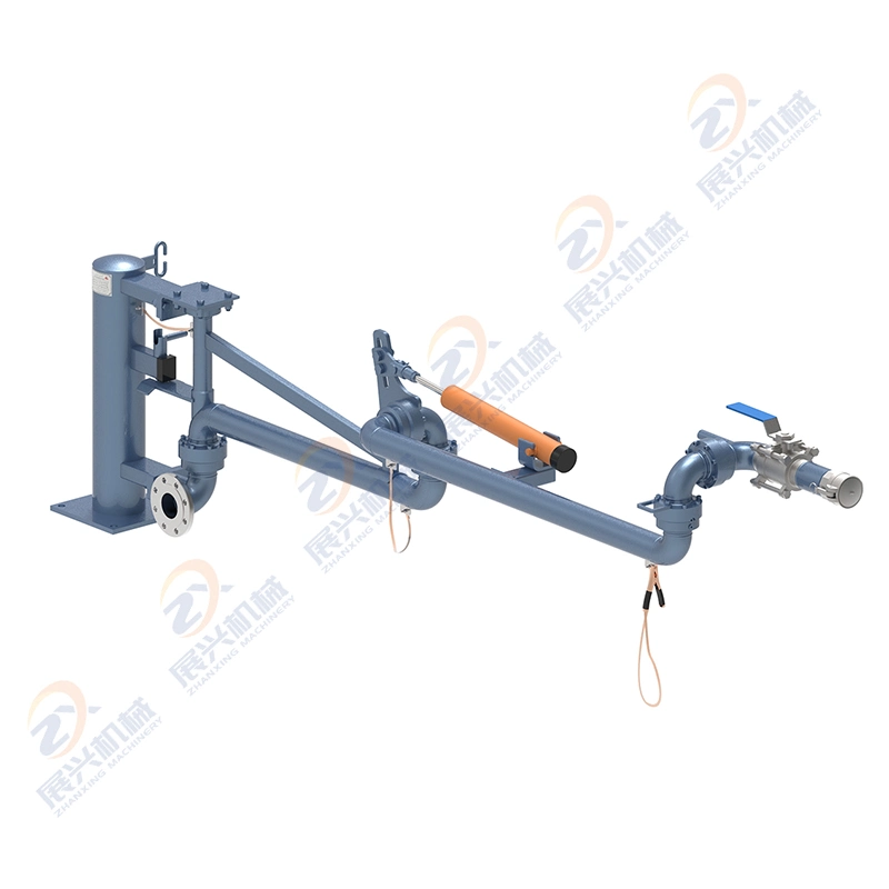 Truck Bottom Loading Arm with Quick Coupling