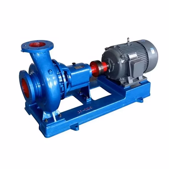 엔드 흡입 기능이 있는 스테인레스 스틸 수평 원심 펌프 제조업체