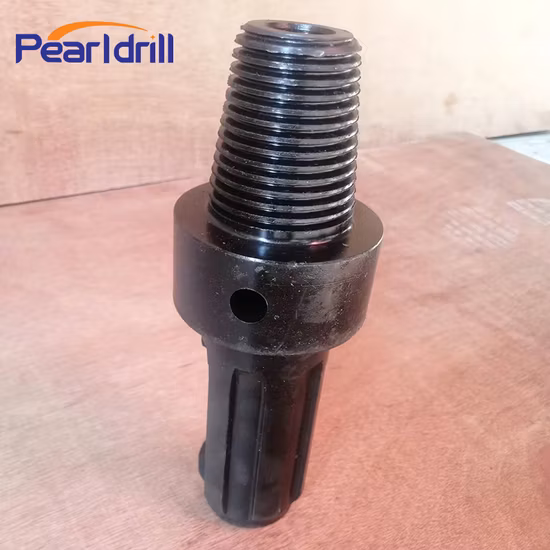 2 3/8 광업 DTH 도구 API 드릴 파이프 커플 링 핀 상자 우물 드릴 파이프 도구 연결 용 하위 어댑터